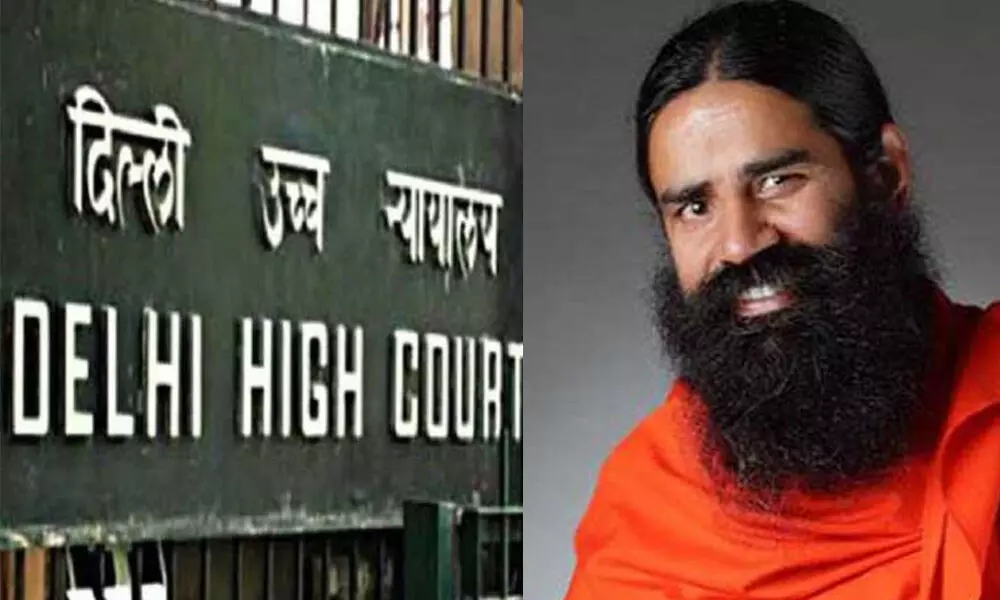 दिल्ली हाईकोर्ट ने रामदेव बाबा को लगाई फटकार, दिल्ली हाई कोर्ट ने कहा जनता को ना करें गुमराह