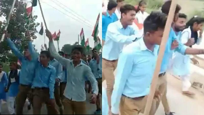 अलीगढ़ में छात्रों ने पाकिस्तान जिंदाबाद के नारे लगाए, जिसके बाद कॉलेज प्रशासन पर की गई कार्रवाई