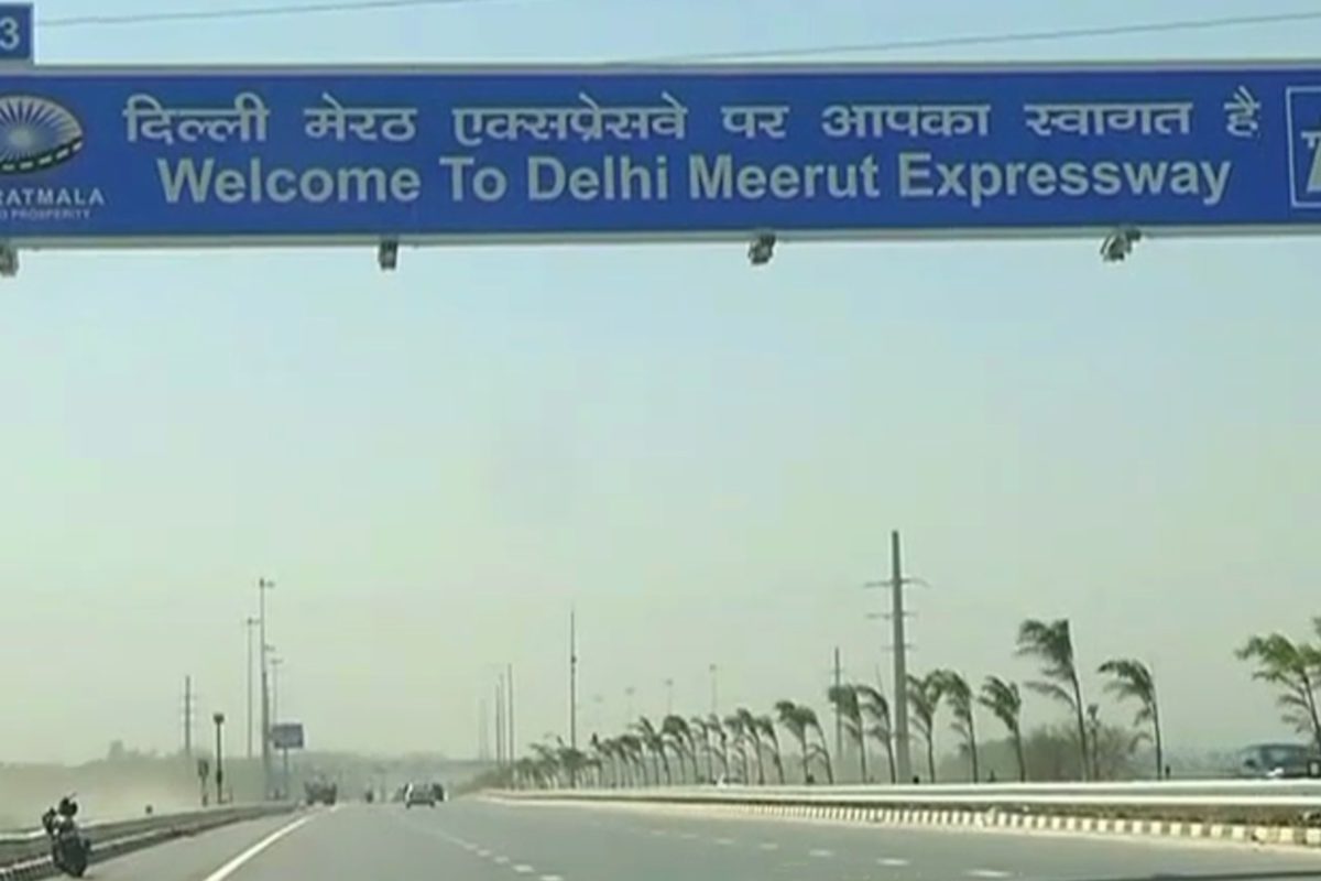 दिल्ली - मेरठ एक्सप्रेसवे पर जीपीएस से की जाएगी टोल की वसूली