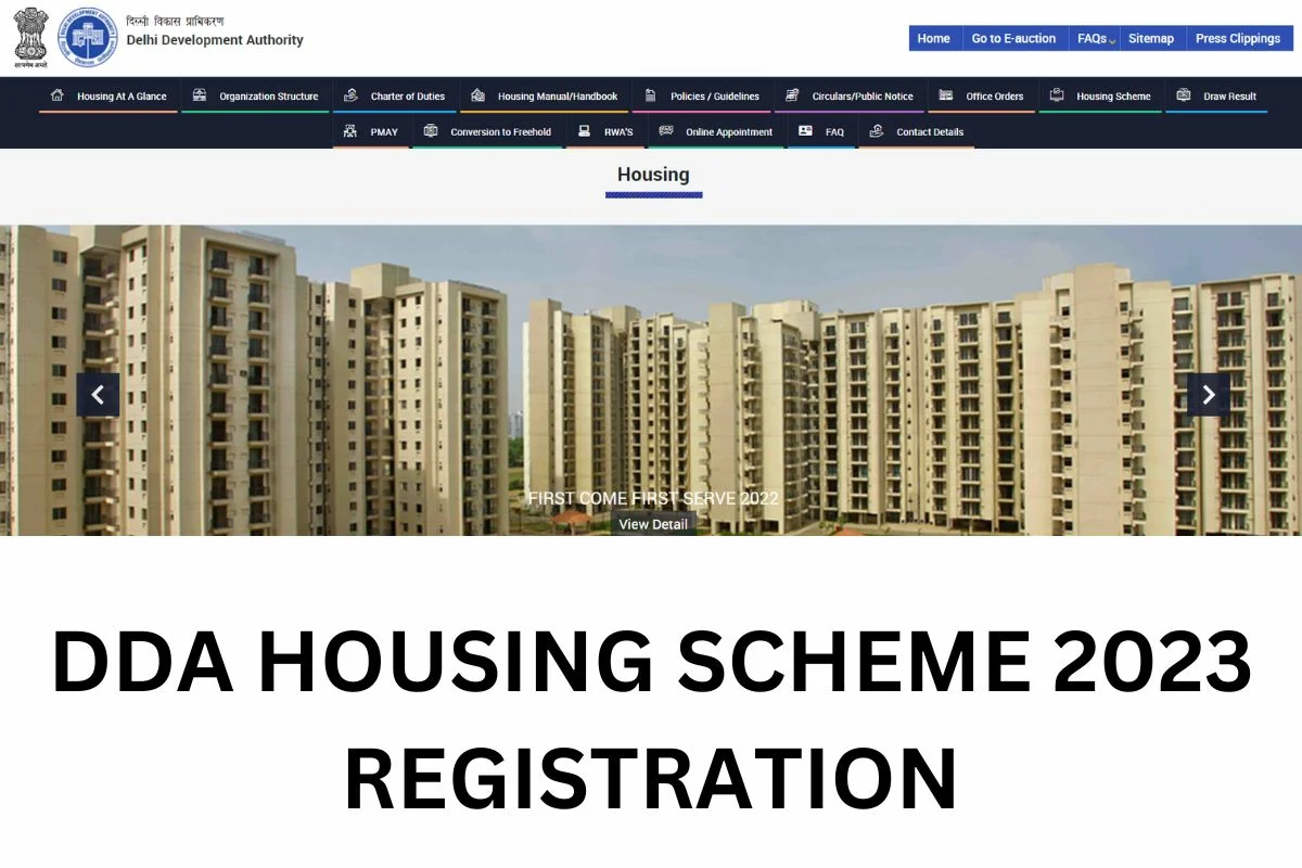 DDA Housing Scheme 2023 Details : डीडीए योजना के लिए अभी आवेदन करें, जानें विवरण!
