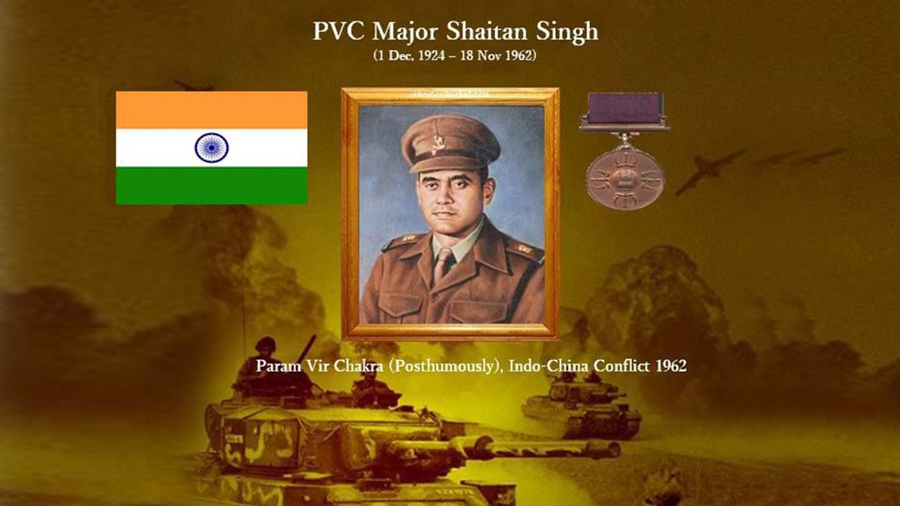 मेजर शैतान सिंह: भारतीय सेना के शौर्य की मिसाल - Major Shaitan Singh