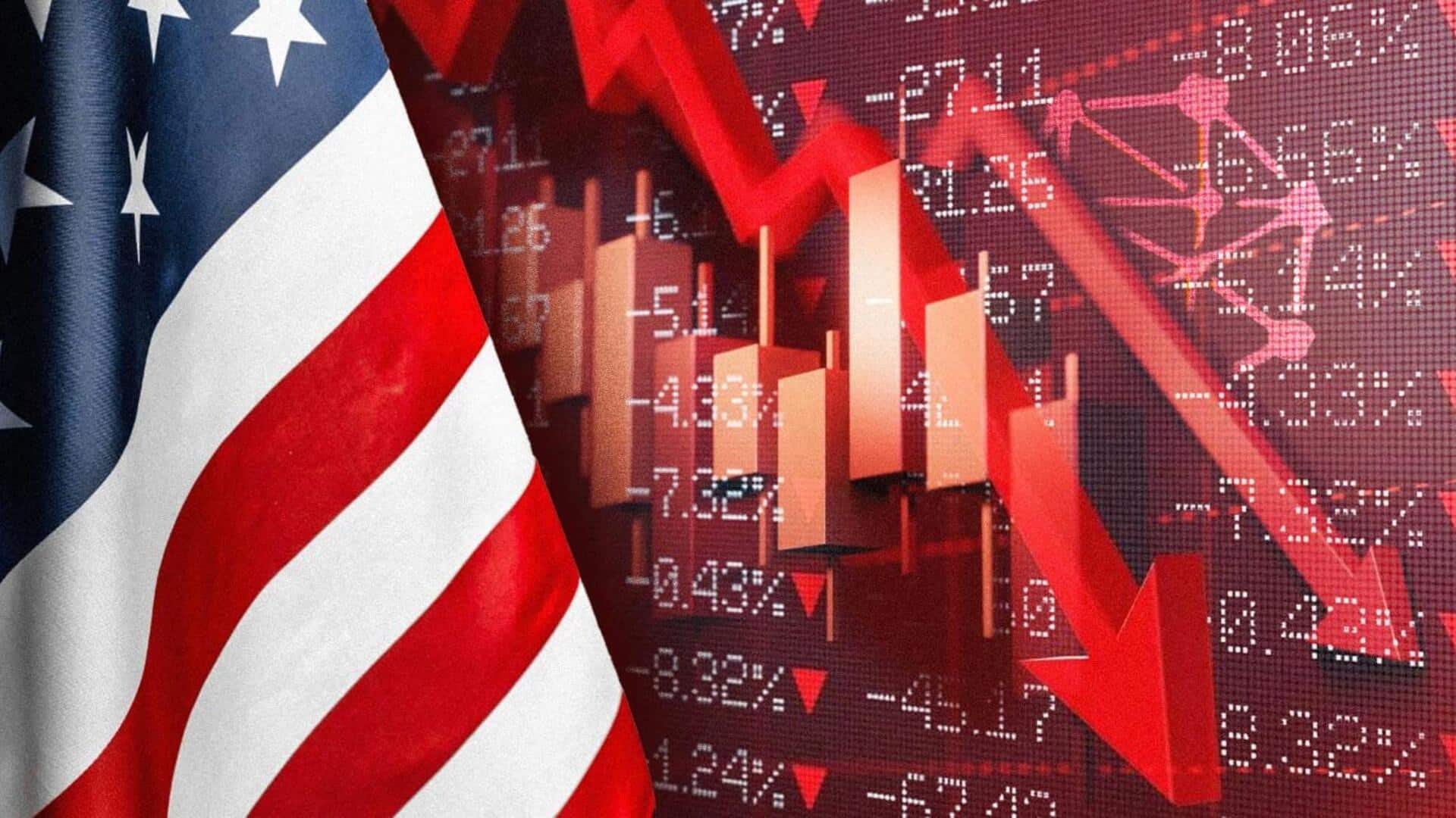 America: US stock market 2020 के बाद सबसे बुरा दिन