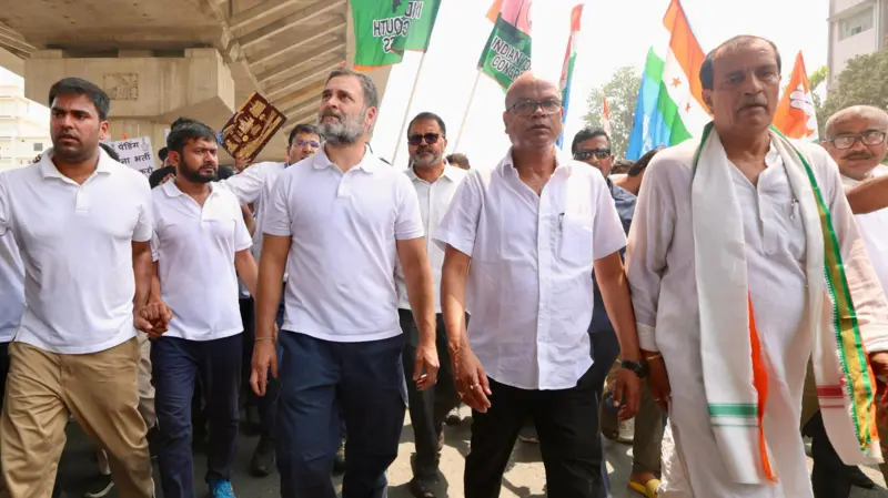 बिहारः राहुल गांधी ‘पलायन रोको, नौकरी दो’ यात्रा में शामिल हुए, कांग्रेस क्या बोली?