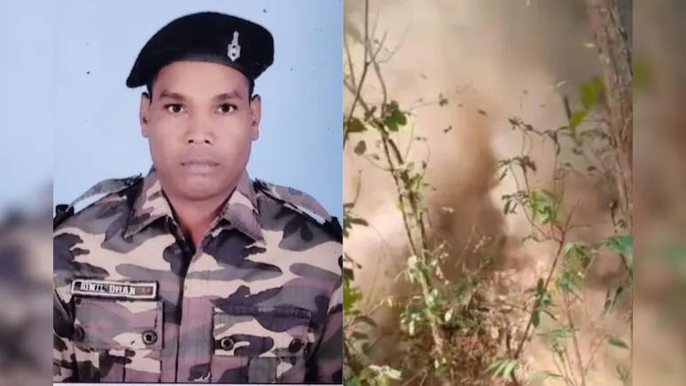 झारखंड के चाईबासा में नक्सलियों के IED ब्लास्ट में एक जवान शहीद
